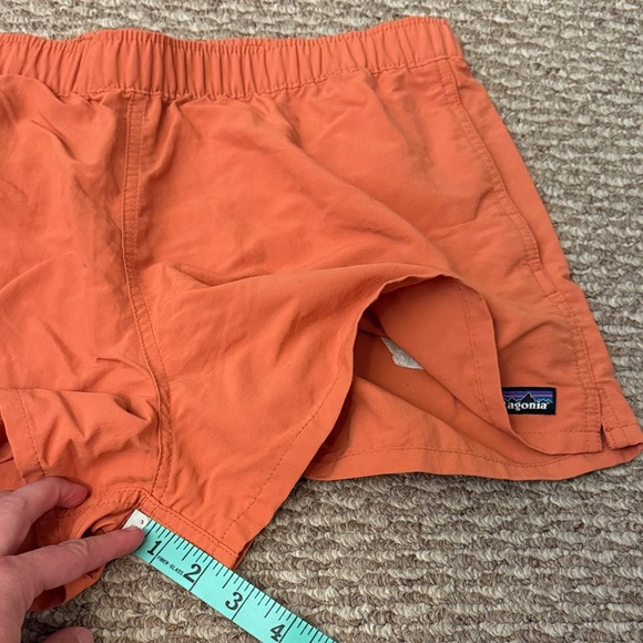 Patagonia Women's Athletic Shorts in Vibrant Orange - Picture 6 of 7